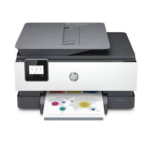 HP OfficeJet 8015e Беспроводной цветной многофункциональный принтер, 6 месяцев Instant Ink включено - 5