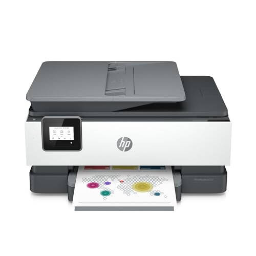 HP OfficeJet 8015e Беспроводной цветной многофункциональный принтер, 6 месяцев Instant Ink включено - 1