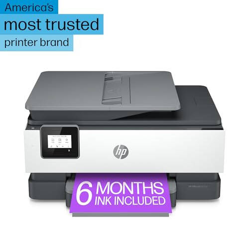 HP OfficeJet 8015e Беспроводной цветной многофункциональный принтер, 6 месяцев Instant Ink включено - 2