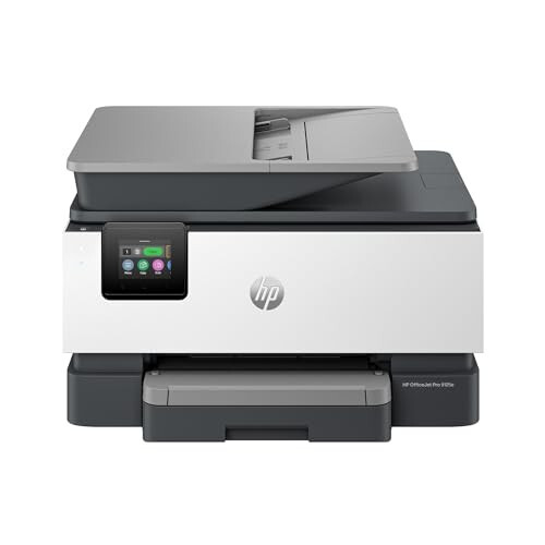 HP OfficeJet Pro 9125e All-in-One Printer, Color, Printer-for-Small Medium Business, Print, Copy, scan, fax,Touchscreen; Smart Advance Scan, 3 months of Instant Ink included - 1