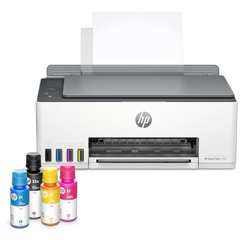 HP Smart Tank 5101 Wireless All-in-One Ink Tank Printer with 2 years of ink included, Print, scan, copy, Best-for-home, Refillable ink tank (1F3Y0A) - 1