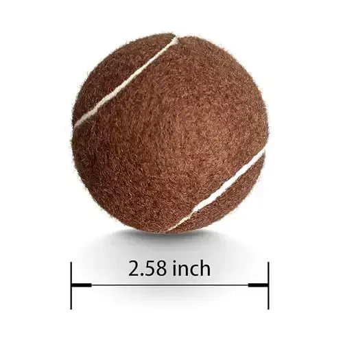 HPWFHPLF Tennis Balls, 12 Pack Advanced Training & Practice Tennis Balls for Beginners, Pet Dogs Playing Balls, Includes Mesh Carry Bag - 8