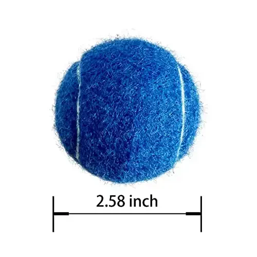 HPWFHPLF Tennis Balls, 12 Pack Advanced Training & Practice Tennis Balls for Beginners, Pet Dogs Playing Balls, Includes Mesh Carry Bag - 2