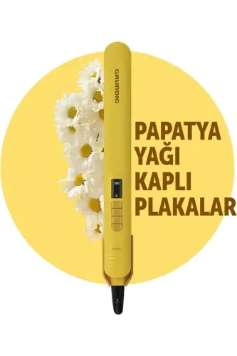 HS 7031 Botanika Soch To'g'rilagich, Bibariya Yog'i Qoplangan Plitalar-sariq 