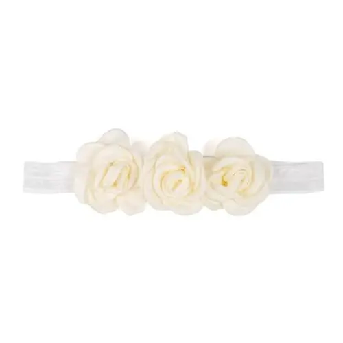 HsdsBebe 2pcs/Set Newborn Baby Girl Princess Mary Jane Shoes Toddler Infant Wedding Dress Flat Shoes with Free Headband - 5