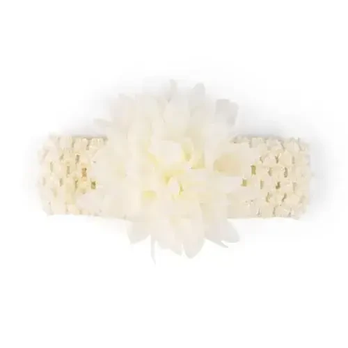 HsdsBebe 2pcs/Set Newborn Baby Girl Princess Mary Jane Shoes Toddler Infant Wedding Dress Flat Shoes with Free Headband - 5