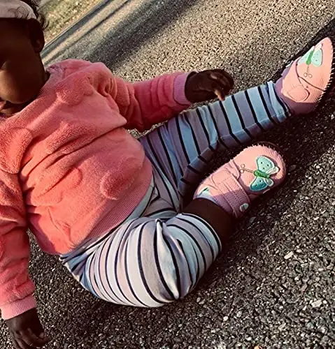 HsdsBebe Baby Boys Girls Pu Leather Hard Bottom Walking Sneakers Toddler Rubber Sole First Walkers Infant Cartoon Slippers Crib Shoes - HSDSBEBE (1)