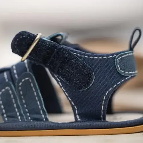 HsdsBebe Infant Baby Boys Girls Summer Beach Sandals Breathable Athletic Anti-slip Soft Sole Newborn First Walker Crib Shoes - 5