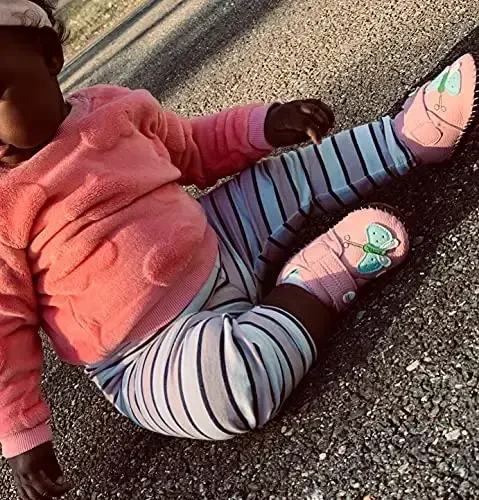 HsdsBebe Baby Boys Girls Pu Leather Hard Bottom Walking Sneakers Toddler Rubber Sole First Walkers Infant Cartoon Slippers Crib Shoes - HSDSBEBE (1)