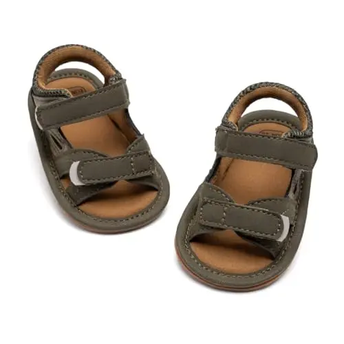 HsdsBebe Infant Baby Boys Girls Summer Beach Sandals Breathable Athletic Anti-slip Soft Sole Newborn First Walker Crib Shoes - HSDSBEBE
