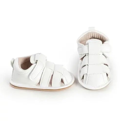 HsdsBebe Infant Baby Boys Girls Summer Beach Sandals Breathable Athletic Anti-slip Soft Sole Newborn First Walker Crib Shoes - HSDSBEBE