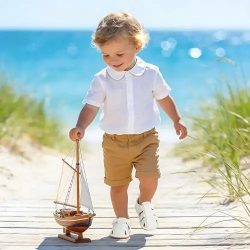 HsdsBebe Infant Baby Boys Girls Summer Beach Sandals Breathable Athletic Anti-slip Soft Sole Newborn First Walker Crib Shoes - HSDSBEBE (1)