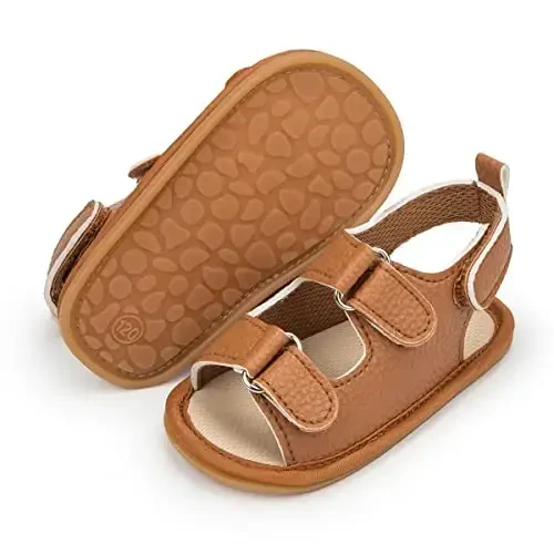 HsdsBebe Infant Baby Boys Girls Summer Beach Sandals дышащий спортивный противоскользящий мягкая подошва для новорожденных First Walker Crib Shoes - 2