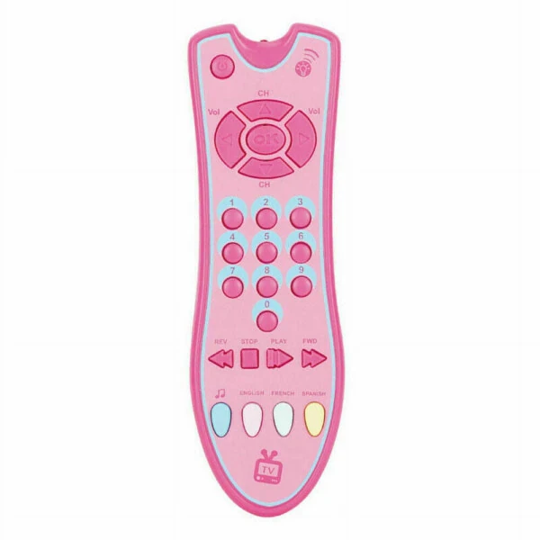 HTOCINQ Baby Music TV Remote Control, Early Educational Electric Numbers Learning Toys, Baby Music TV Remote Control Educational Electric Numbers Learning Toy - 8
