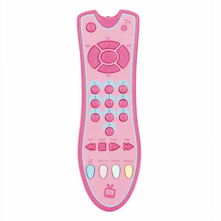 HTOCINQ Baby Music TV Remote Control, Early Educational Electric Numbers Learning Toys, Baby Music TV Remote Control Educational Electric Numbers Learning Toy - 8