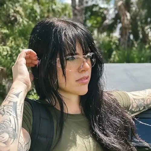 HTS HUNTERSKY ANSI Z87.1 Anti-Fog Wrap-Around Clear Safety Glasses, Pickleball lab chemistry goggles with Scratch Resistant - 3