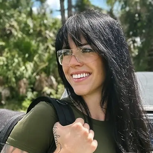 HTS HUNTERSKY ANSI Z87.1 Anti-Fog Wrap-Around Clear Safety Glasses, Pickleball lab chemistry goggles with Scratch Resistant - 3