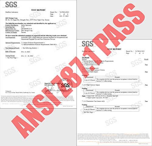 HTS HUNTERSKY Легкие защитные антизапотевающие охватывающие прозрачные стрелковые защитные очки с ANSI Z87.1 устойчивые к царапинам - 2