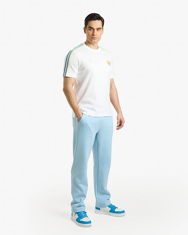 7SABER 2026 Olimpiyatları Özbekistan Baskılı Unisex Tişört - 5