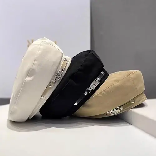 huablo French Beret Hats for Women Premium Cotton Beanie - MODAZONE (1)