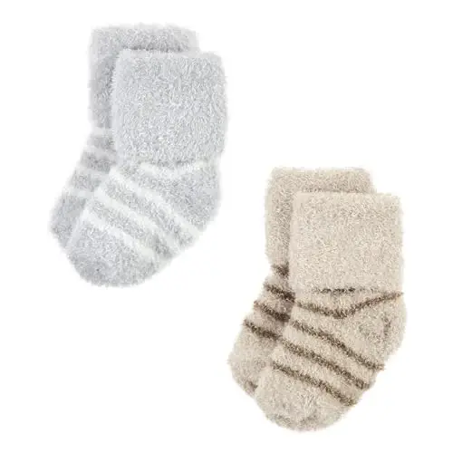 Hudson Baby Baby 8-pack Cotton Rich Newborn and Terry Socks - 3