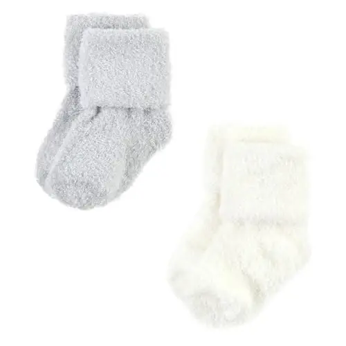 Hudson Baby Baby 8-pack Cotton Rich Newborn and Terry Socks - 5