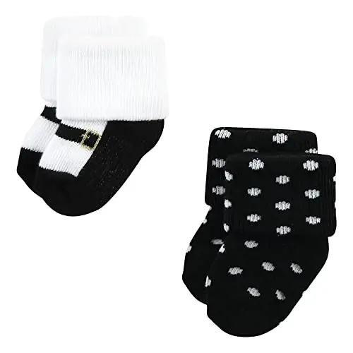 Hudson Baby Baby 8-pack Cotton Rich Newborn and Terry Socks - 3