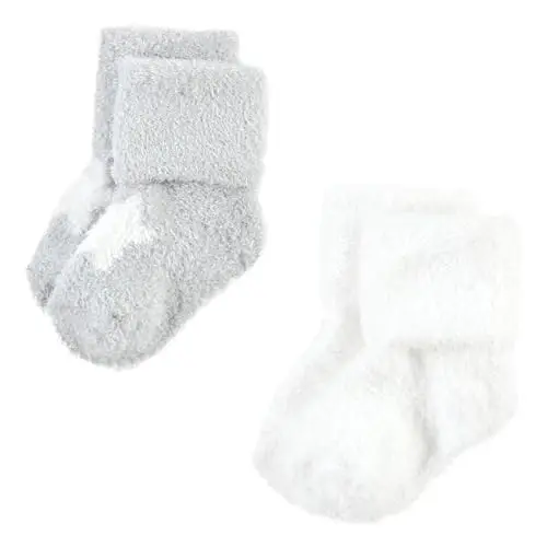 Hudson Baby Baby 8-pack Cotton Rich Newborn and Terry Socks - 3