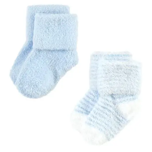 Hudson Baby Baby 8-pack Cotton Rich Newborn and Terry Socks - 4