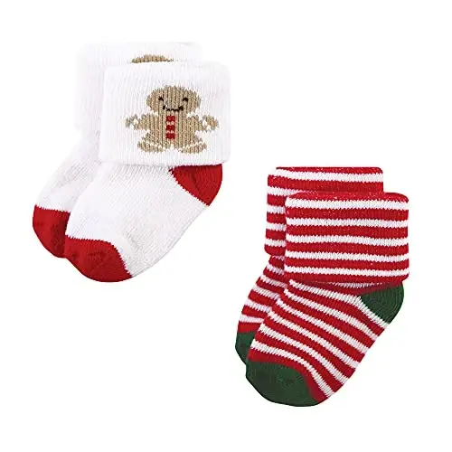 Hudson Baby Baby 8-pack Cotton Rich Newborn and Terry Socks - 5