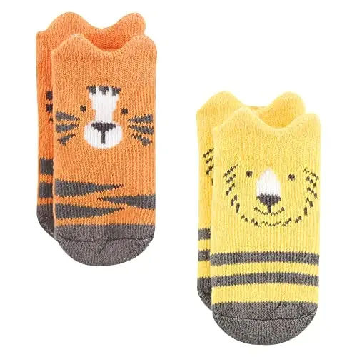 Hudson Baby Baby 8-pack Cotton Rich Newborn and Terry Socks - 3