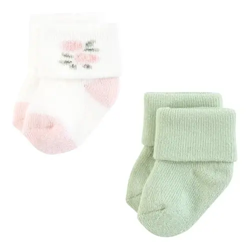 Hudson Baby Baby 8-pack Cotton Rich Newborn and Terry Socks - 3