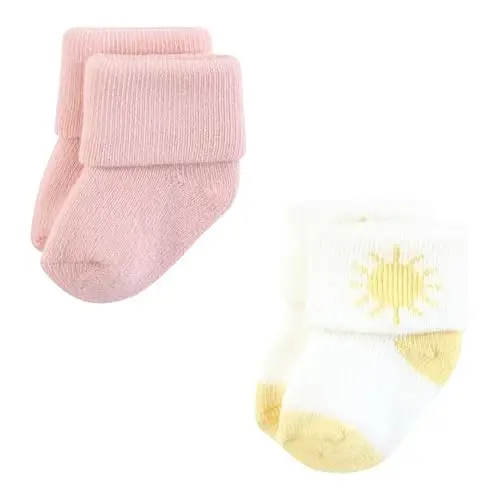 Hudson Baby Baby 8-pack Cotton Rich Newborn and Terry Socks - 5