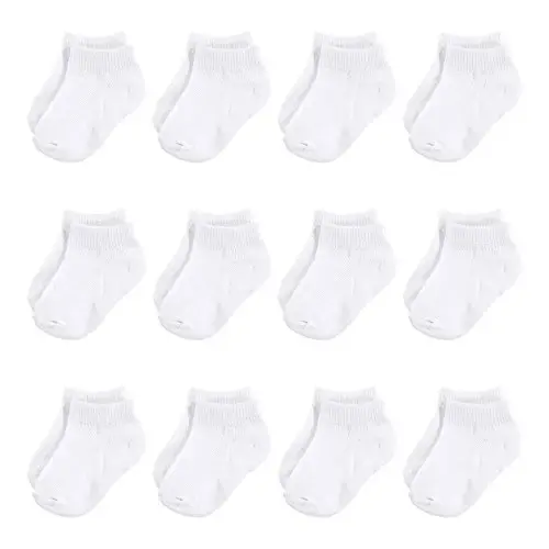 Hudson Baby Baby 8-pack Cotton Rich Newborn and Terry Socks - 1