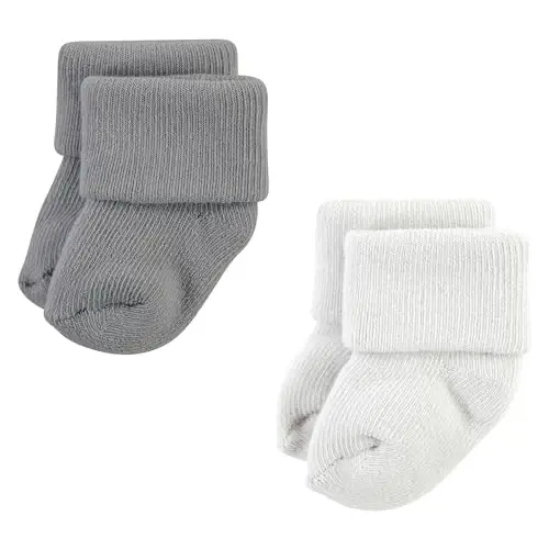 Hudson Baby Baby 8-pack Cotton Rich Newborn and Terry Socks - 3