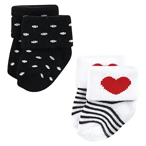 Hudson Baby Baby 8-pack Cotton Rich Newborn and Terry Socks - 3