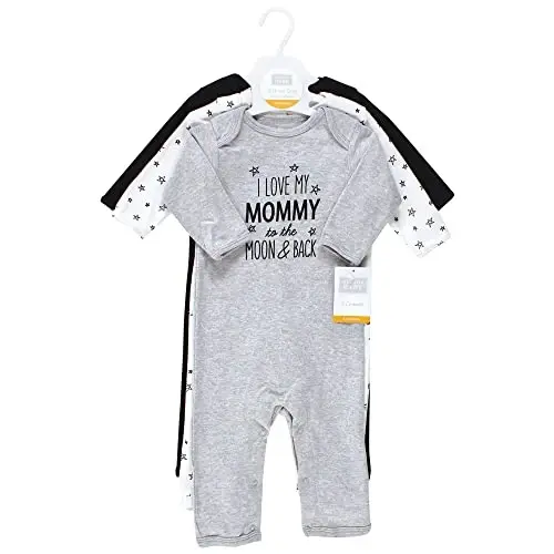 Hudson Baby baby-girls Cotton Coveralls - 7