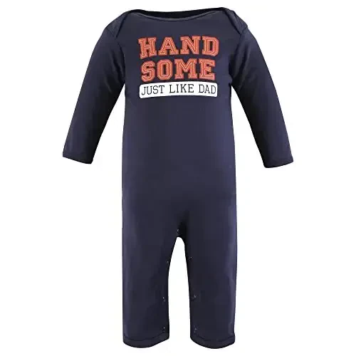 Hudson Baby baby-girls Cotton Coveralls - 5