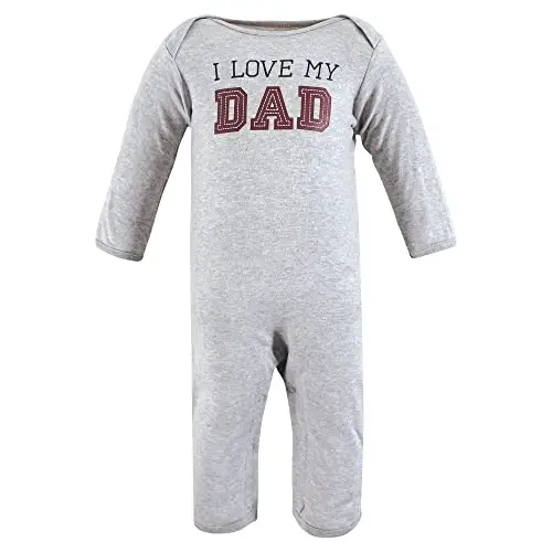 Hudson Baby baby-girls Cotton Coveralls - 3