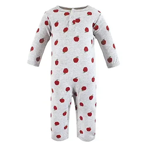 Hudson Baby baby-girls Cotton Coveralls - 4