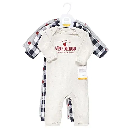 Hudson Baby baby-girls Cotton Coveralls - HUDSON BABY (1)