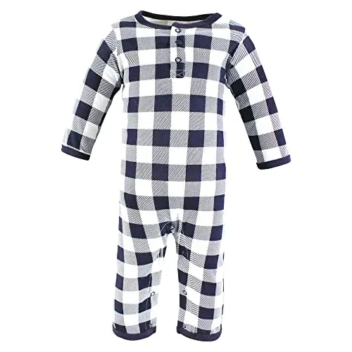 Hudson Baby baby-girls Cotton Coveralls - 5