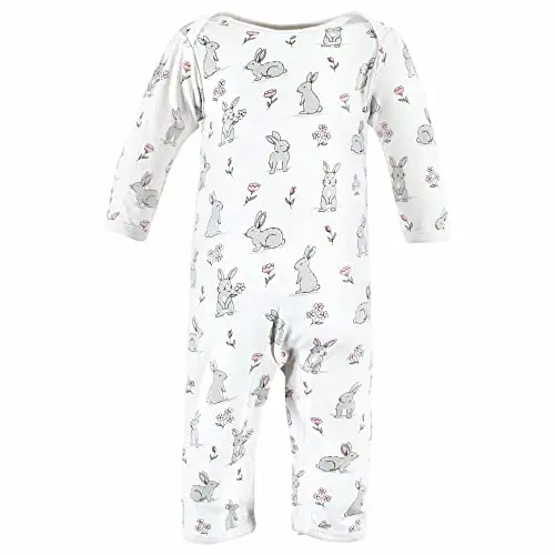 Hudson Baby baby-girls Cotton Coveralls - 9