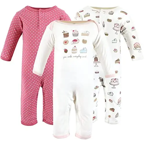Hudson Baby unisex-child Cotton Coveralls - 1