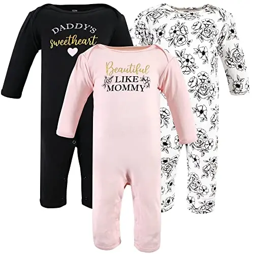 Hudson Baby unisex-child Cotton Coveralls 