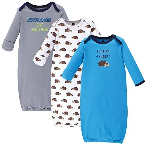 Hudson Baby unisex-baby Cotton Gowns 