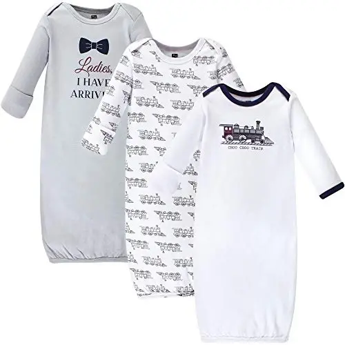 Hudson Baby Unisex Baby Cotton Gowns - 1