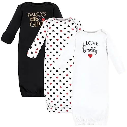 Hudson Baby unisex-baby Cotton Gowns - 1