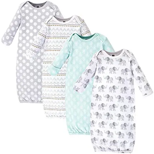 Hudson Baby Baby Cotton Gowns - 1