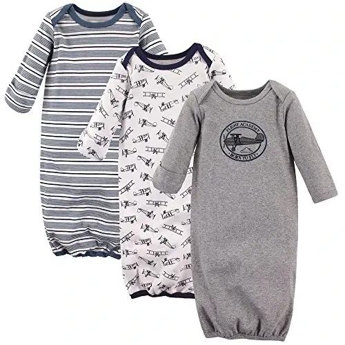 Hudson Baby Baby Cotton Gowns - BABYVISION INC.